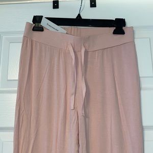 NWT Francesca’s Baby Pink Sleep Joggers